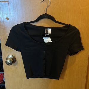 H&M Divided Crop Top